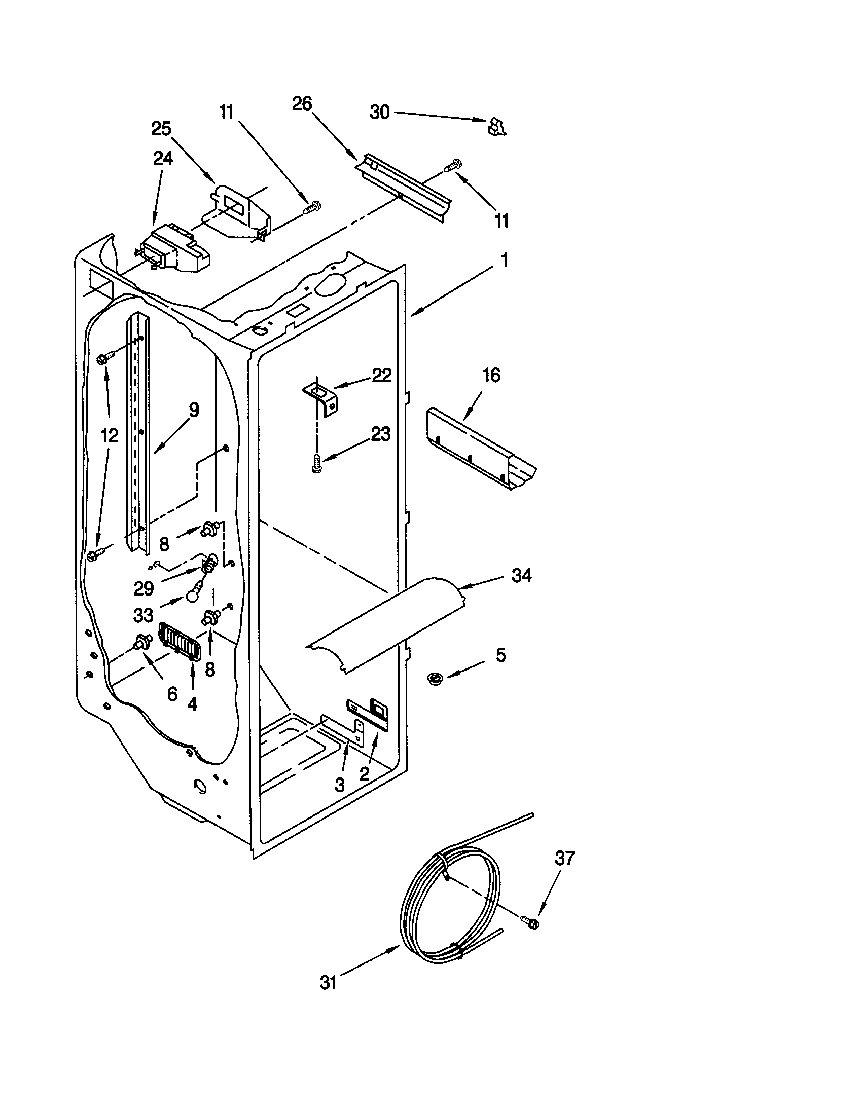 Refrigerator liner