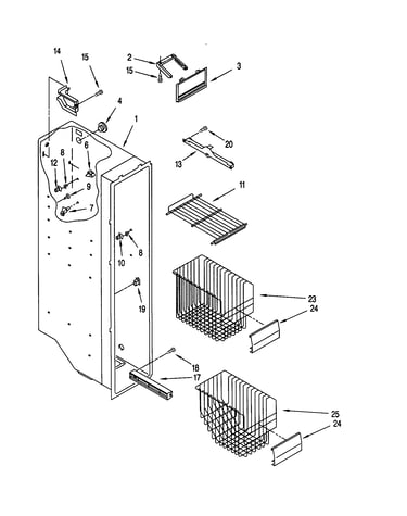 Freezer liner