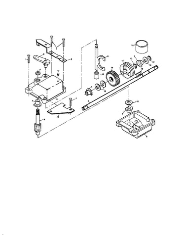 Gear case assembly