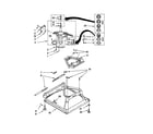 Kenmore 11020942992 machine base diagram