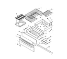 Kenmore 66575834000 warming drawer and broiler diagram