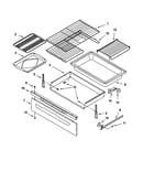 Drawer and broiler
