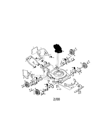 Rotary lawn mower