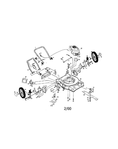 Rotary lawn mower