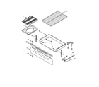 Kenmore 66575812000 drawer and broiler diagram