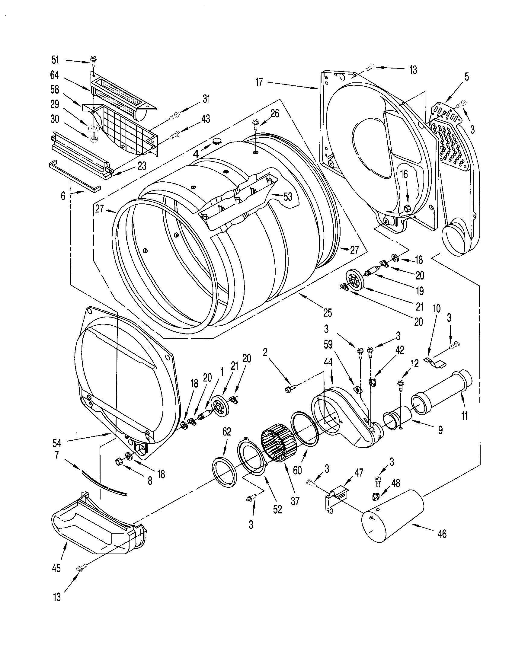 UPPER AND LOWER BULKHEAD