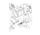 Kenmore 11070182000 upper and lower bulkhead diagram