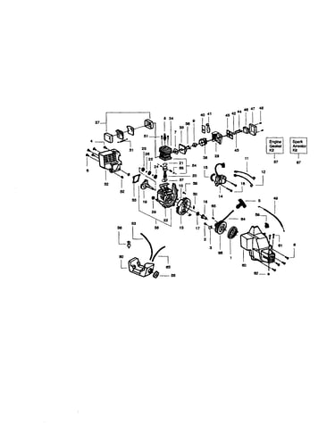 Crankcase assembly