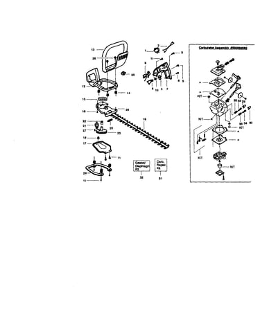 Blade assy/carburetor 530069682