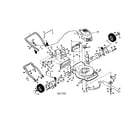 Craftsman 917377545 rotary lawn mower diagram