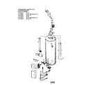 Kenmore 153335962 water heater diagram