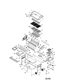 Gas grill assembly
