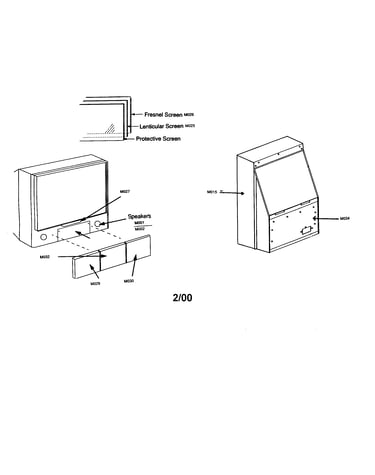 Television assembly