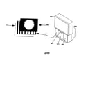 Panasonic PT-56WXF95A television assembly diagram