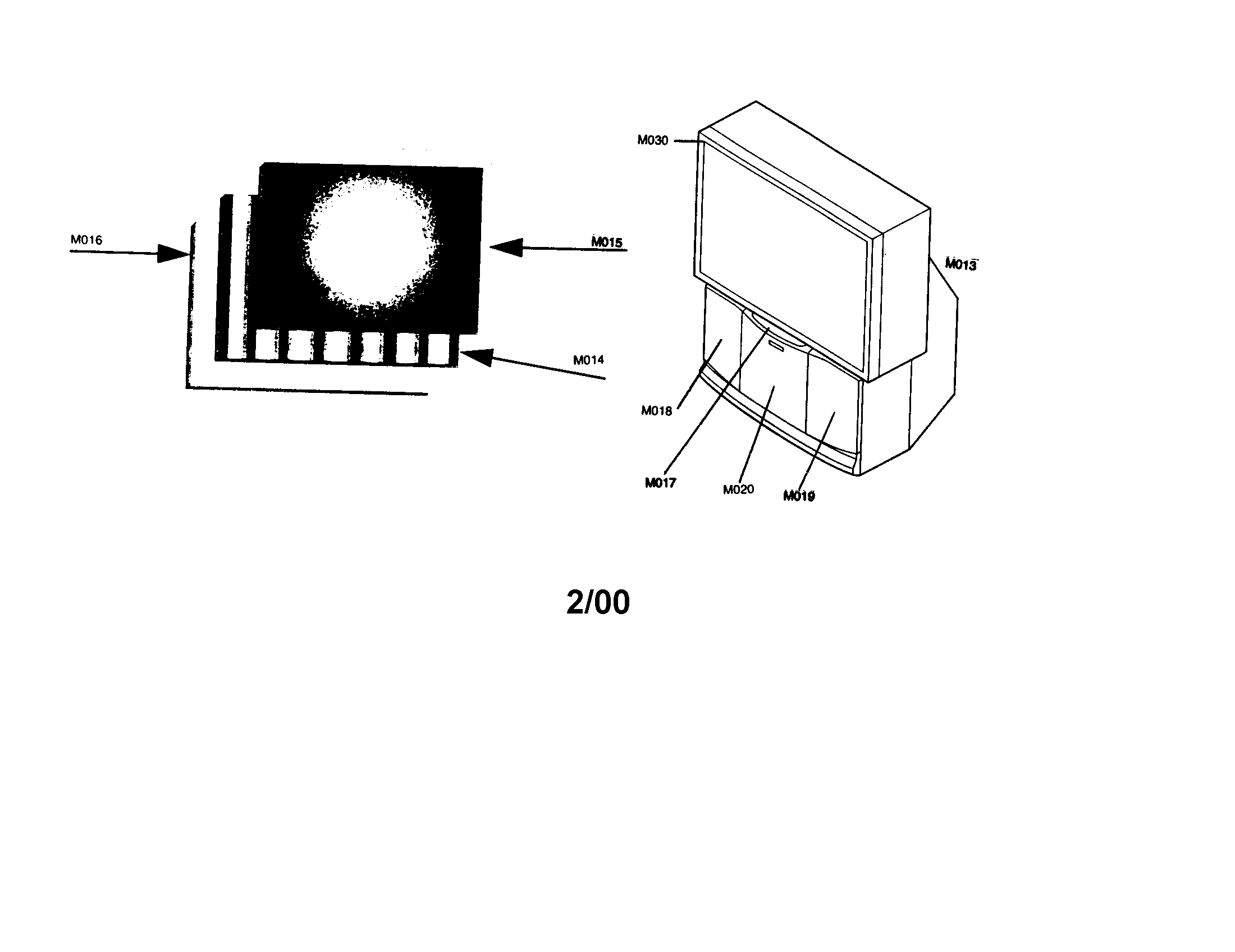 Television assembly