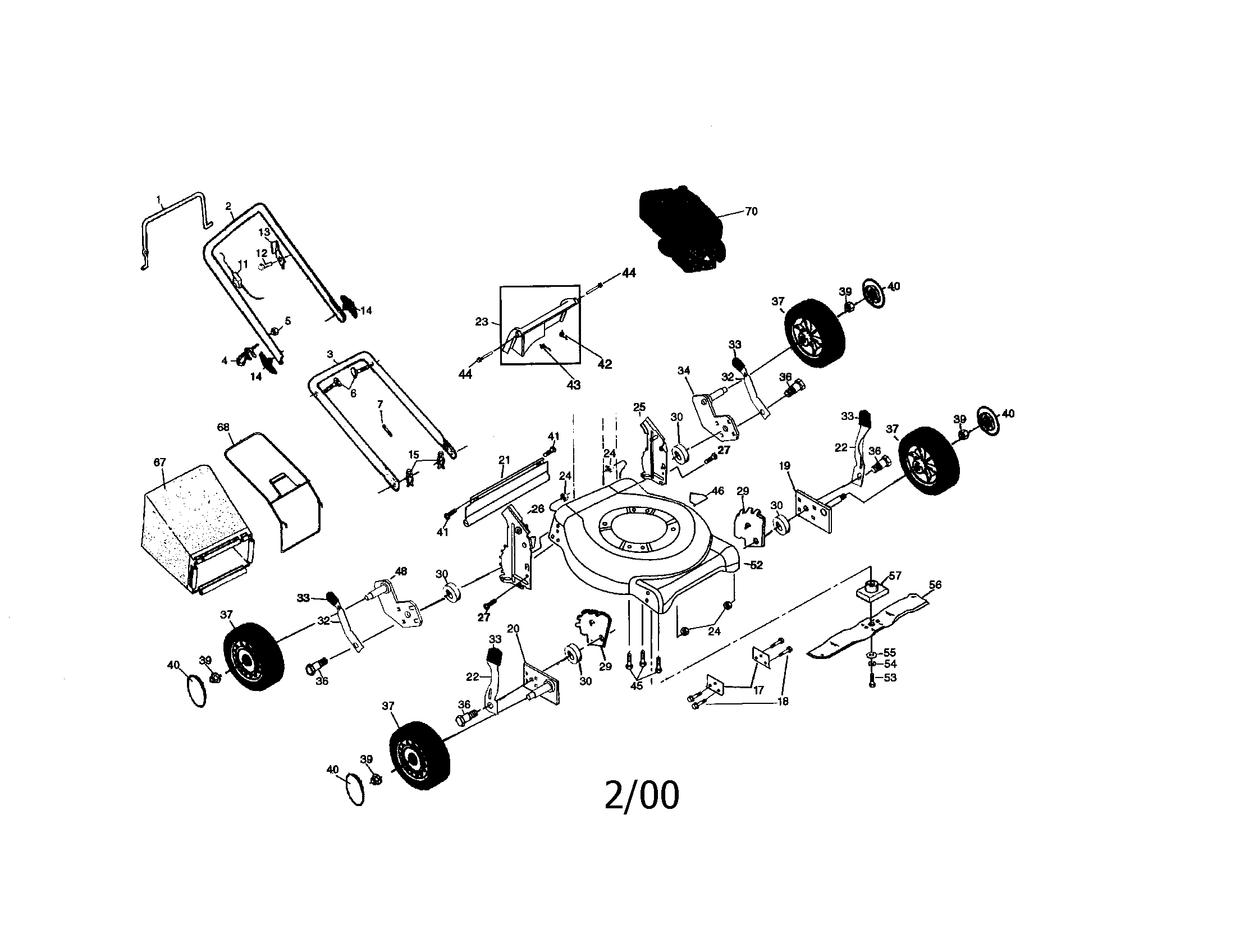 CRAFTSMAN ROTARY LAWN MOWER