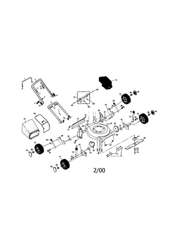 Craftsman rotary lawn mower