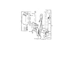 Hoover F4251-060 handle and tank diagram