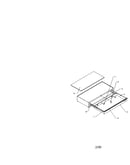 40" 1 drawer ball bearing step up