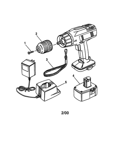 3/8" cordless drill-driver