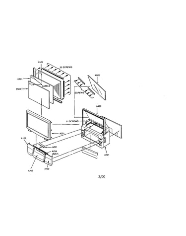 Projection television