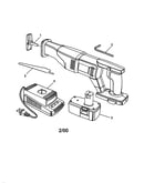 Cordless reciprocating saw