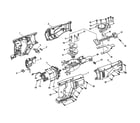 Craftsman 315274050 rear-front housing assembly diagram