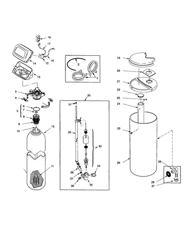 Softener assembly