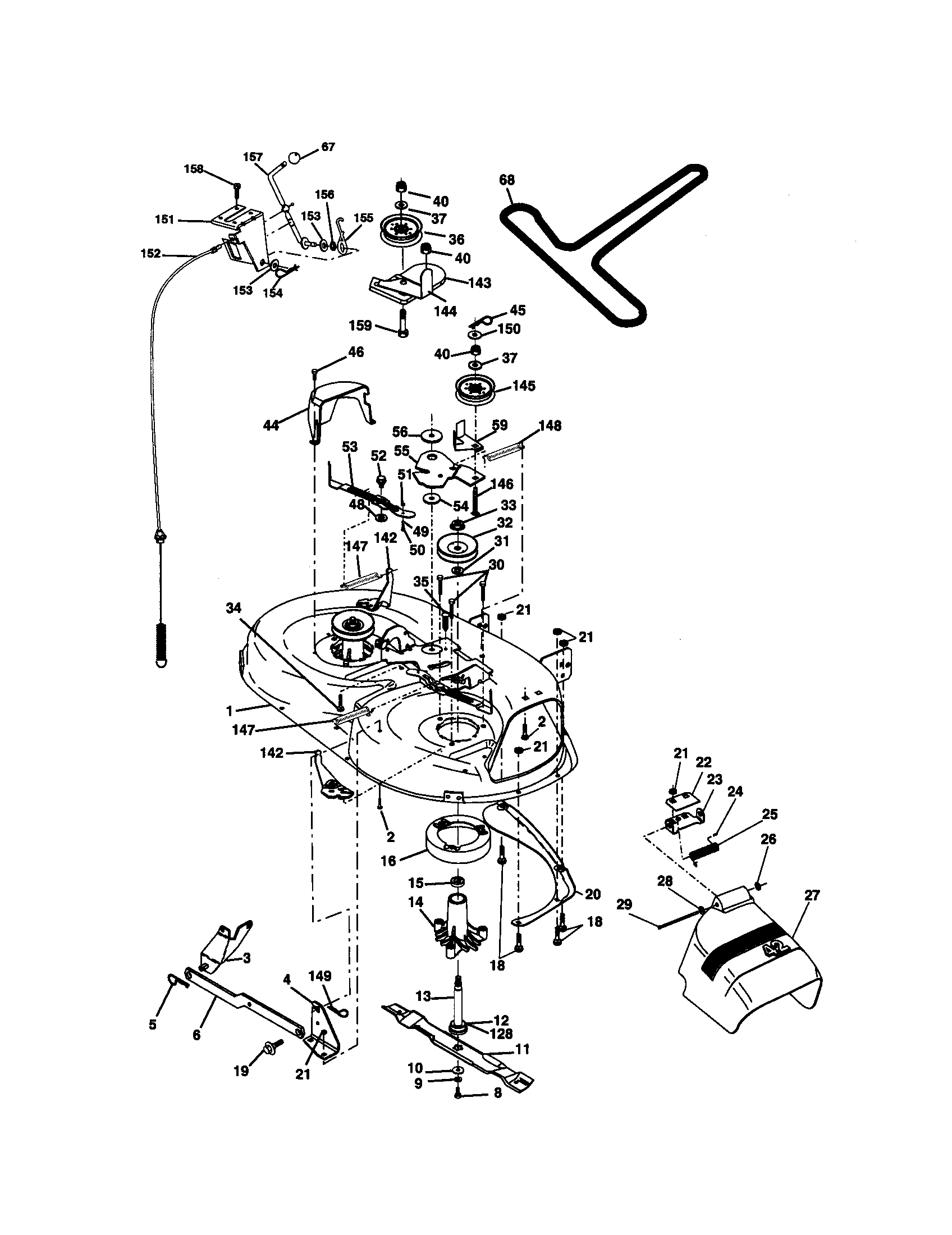 Mower deck