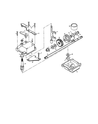 Gear case assembly