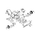 Craftsman 917379400 rotary lawn mower diagram