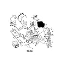 Craftsman 917377880 rotary lawn mower diagram