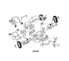 Craftsman 917379490 rotary lawn mower diagram