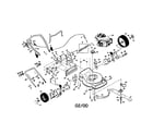 Craftsman 917379480 rotary lawn mower diagram