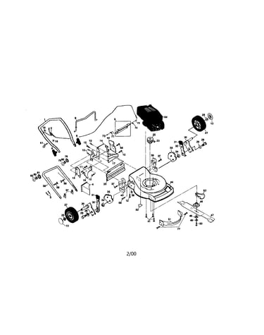 Rotary lawn mower