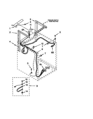 Dryer support and washer