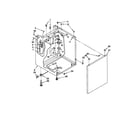 Kenmore 11080754000 washer cabinet diagram