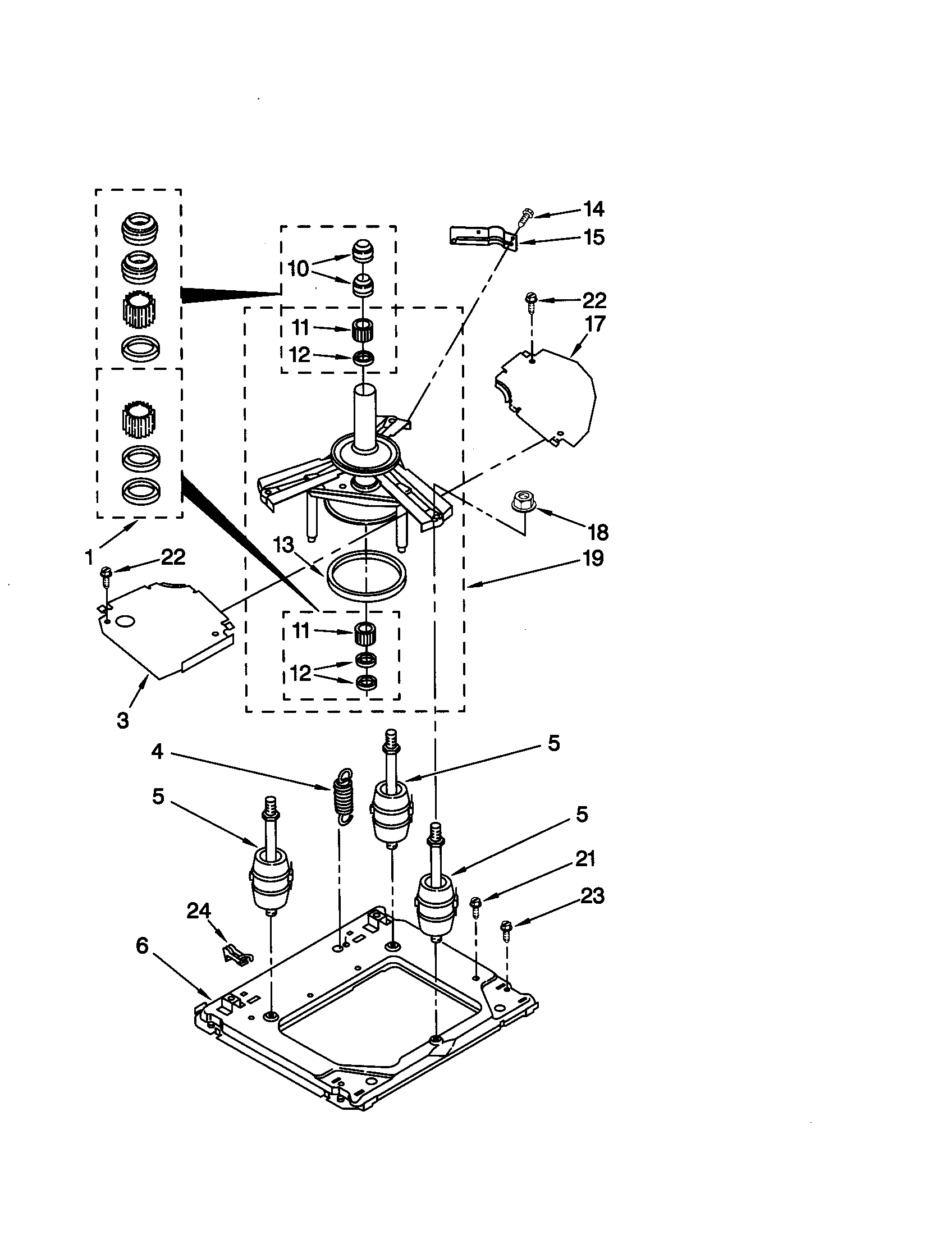 Machine base