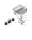 Lower dishrack