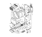 Kenmore 11080764000 dryer bulkhead diagram