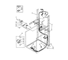 Kenmore 11080764000 dryer support and washer harness diagram