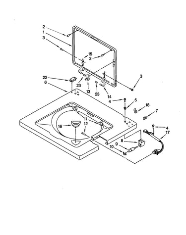 Washer top and lid