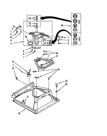 Machine base