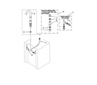 Kenmore 11080764000 washer water system diagram