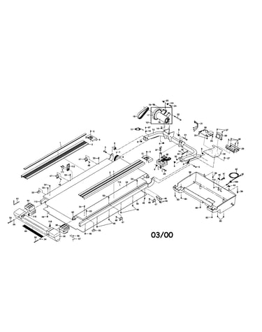 Treadmill motor