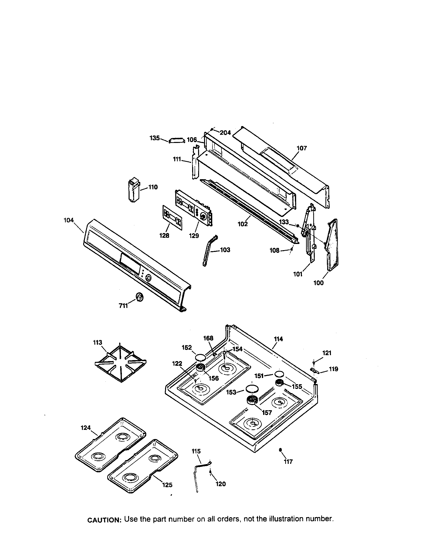 CONTROL PANEL AND COOKTOP