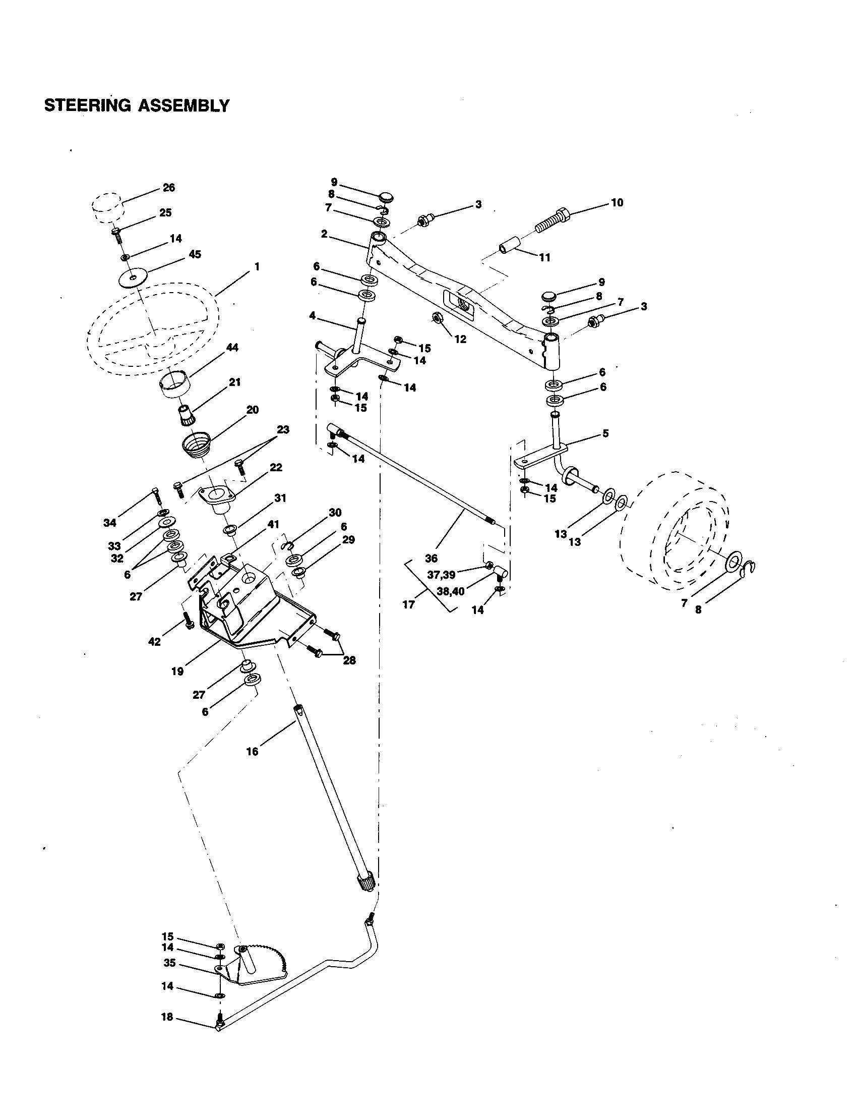 STEERING ASSEMBLY