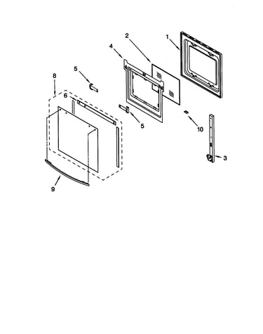 Oven door