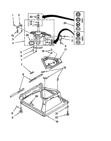 Machine base