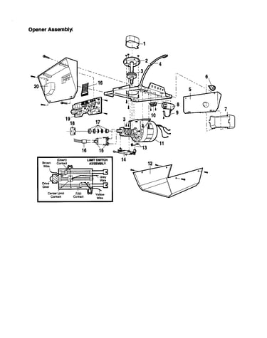 Opener assembly